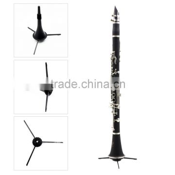 Tripod Holder Stand Metal Leg Detachable Portable Foldable for Western Concert Flute Clarinet