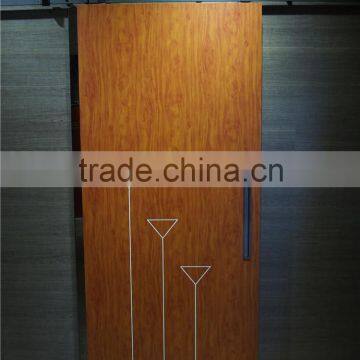 2015 Popular Latest Design Wooden Single Door Flower Designs photo-6