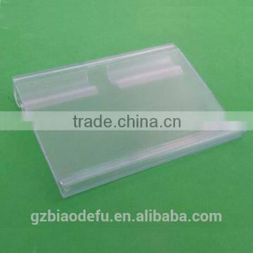 Supermarket Price Tag Holder Stand for Price List Display