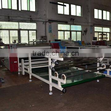 42cm Dia Oil Drum Roller Sublimation Heat Transfer Machine With 170cm for Printing Fabric ,garments With CE photo-5