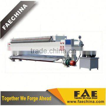 FAE Slurry Control plate and frame filter press