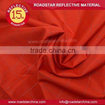 soft hand feel reflective polyester fabric