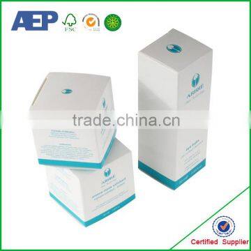 magnetic closure white paper cardboard printed costom creative paper cosmetic packaging box with folding type