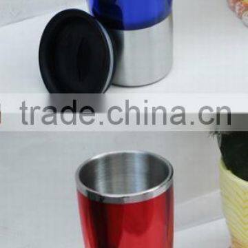 plastic auto mug with customized logo