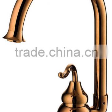 rose gold kitchen sink faucet mixer DF1073