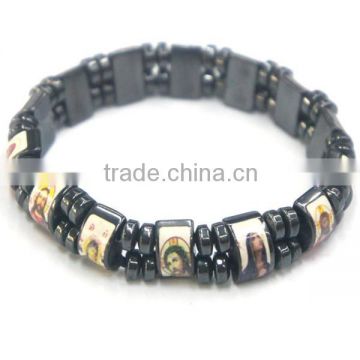 non-magnetic hematite bracelet,cheap rosary bracelets,religious bead bracelet