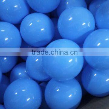 blue inflatable toy ball