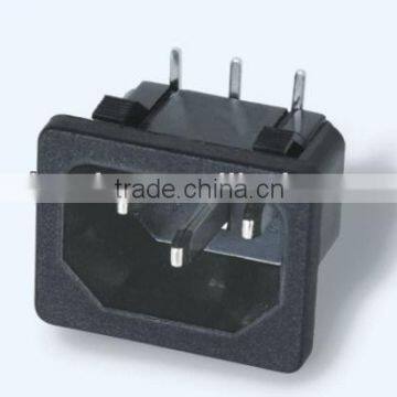 Top selling  China IEC 320 C14 industrial inlet socket iec c14 male connector