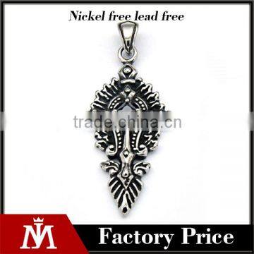 square black stone cross pendant vintage carving pendant mens fashion pendant