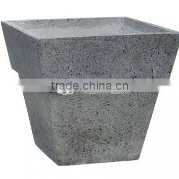 Classic Square Concrete Pot For Gardening