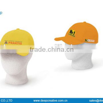 10858 brushed cotton twill promotional baseball cap, cheap cotton cap,