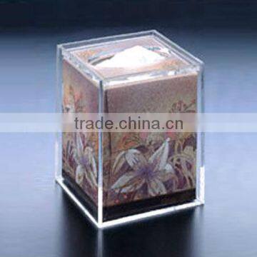 Acrylic tissue box / Square tissue box