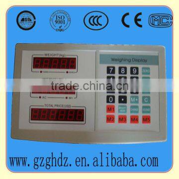 Led digital Platform Price Scale Indicator /plastic low price platform scale indicator