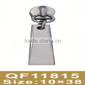 finish metal zipper double puller zipper slider