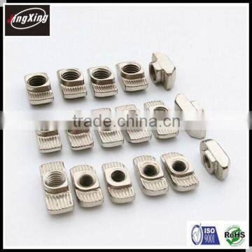 good price carbon steel material with zinc plated coated Slot 6 T Nut