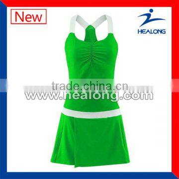 Nice slim fit tennis wear for girls,tennis dress