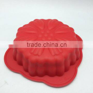 Round Flower Cake Baking Silicone Mold Cake Decorating Dessert Pan Halloween Pumpkin Cake Pan photo-2