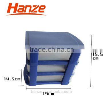 Multilayer Plastic Tabletop Storage Drawer For Bedroom photo-3