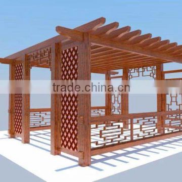 China factory manufacturing high quality aluminium pergola profiles