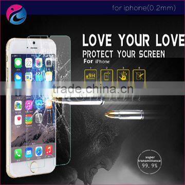 High quality tempered glass screen protector for iphone 6s plus, for iphone 6s plus full cover tempered glass