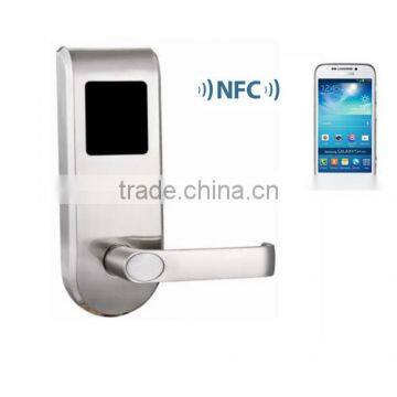 Stainless steel metal NFC door lock system, office furniture nfc locker lock with SDK