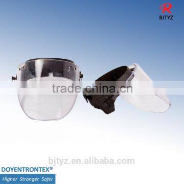 NIJ IIIA ballistic helmet visor