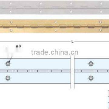 2 meter long aluminium piano hinge with 100mm width