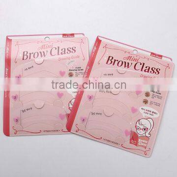Beauty Makeup Eyebrow Drawing CardEyebrow Stencil Eyebrow Card photo-6