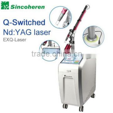 Fast Tattoo Removal Q-switched Nd:Yag Laser Instrument