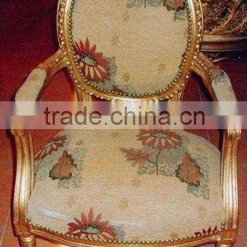 antique furniture reproductions french fabric armchair