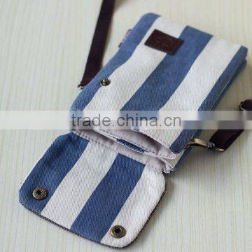 China Supplier High Quality Canvas Mobile Phone Shoulder Bag With Handles photo-3