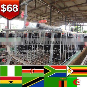 Trade assurance NO.1 Top selling deep zinc coated a type chicken layer battery cage