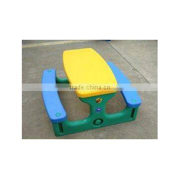 rotational moulding plastic school table and chair set , aluminium mould chair and table