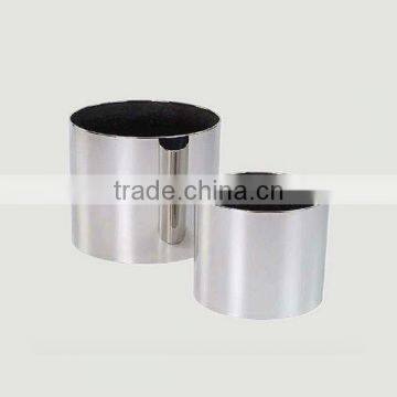 stainless steel flower pot