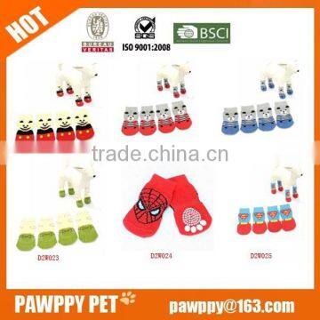 sales promotion dog socks with shoe pattern