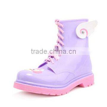 2017 New Design 3D PVC Martin Boots