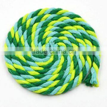 5mm Lollipop Shape Twisted Cutton Rope With Rainbow Colour photo-4