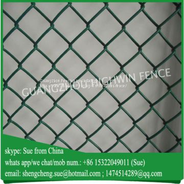 Africa Farm pvc coated diamond wire mesh fence wholesale