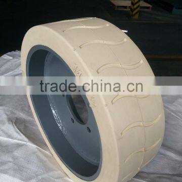 Mec 8812 Aerial Work Platform Non-marking Rubber Tire Wheel 14x4 1/2 photo-4