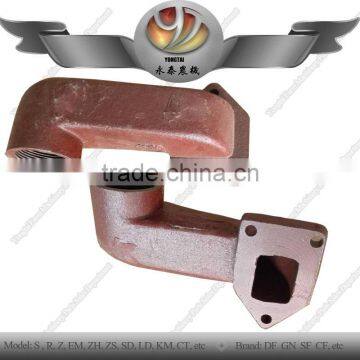 Exhaust elbow pipe for agriculture small tractor diesel engine