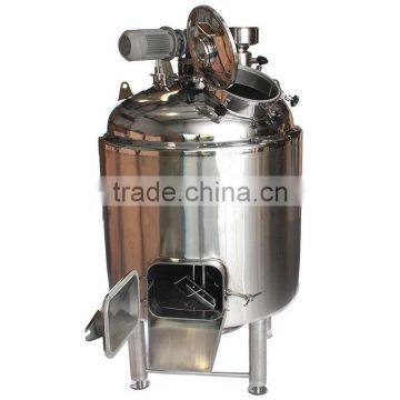 Stainless steel mixing tank /agitator tank /jacketed kettle with false bottom