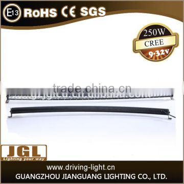 2015 hot sale led light bar 150w 200w 250w curved led light bar cree super slim led light bar with Emark