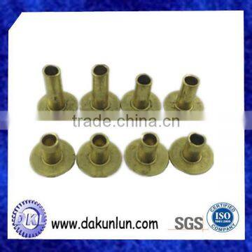 Custom Half-hollow Round Head Brass Rivet photo-3