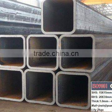 ERW Welded Black Low Carbon Steel Square Pipe