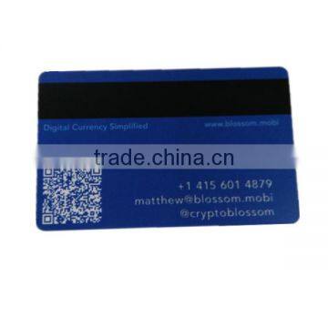 Good Quality Readable&writeable Chip,hico Magnetic Stripe Business Card With QR Code photo-2