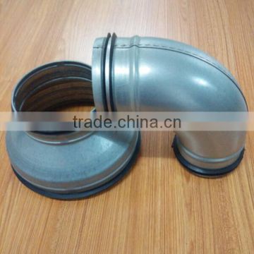 Round ducts fittings for ventilation,air conditioning, HVAC