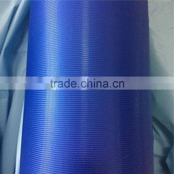 Blue and Yellow Color Strong Quality Cross Laminated Tarpaulin Roll for India Market photo-2