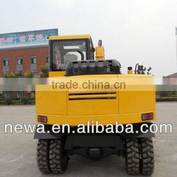 2016 hot sale NEW65 mini wheel excavator