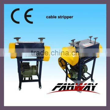 Electric copper cable peeling machine