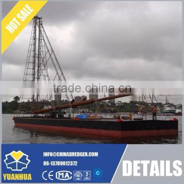 12 '' Drilling suction dredger for sand digging